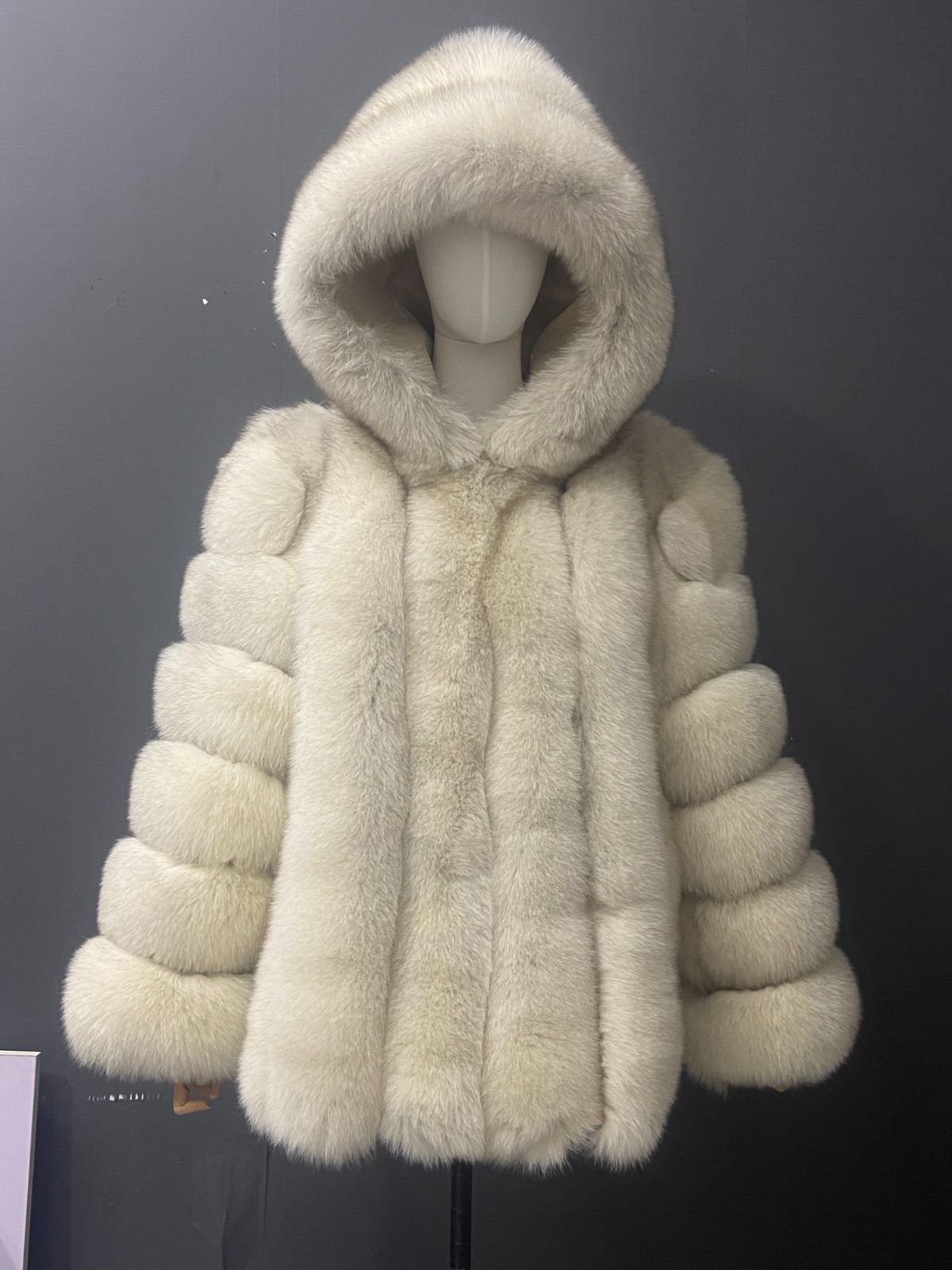 Fox vertical hooded jacket - WGLUVF