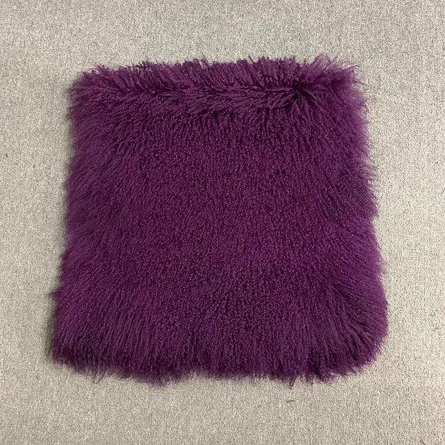 Lady Luxury Mongolian Sheep Fur Coats Winter Thick Warm Crop Jacket Natural Fur Coats Women  Mongolian Sheep Fur -series - WGLUVF