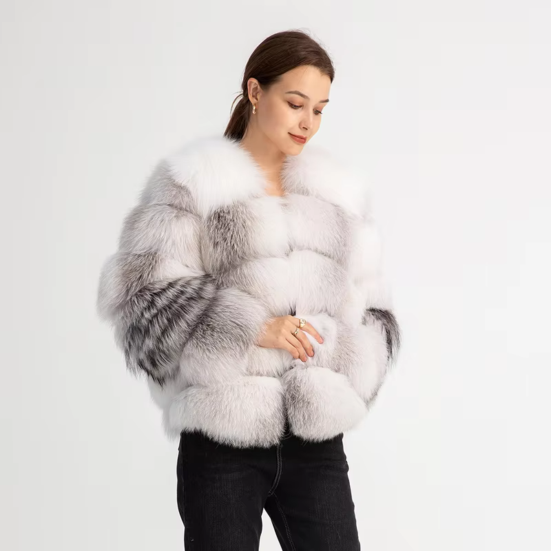 Cross Fox Luxury Coat - WGLUVF