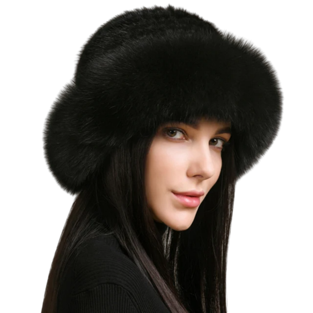 Luxurious women's autumn and winter fur hats made of high-quality fur, with more styles available for purchase at WGLUVF