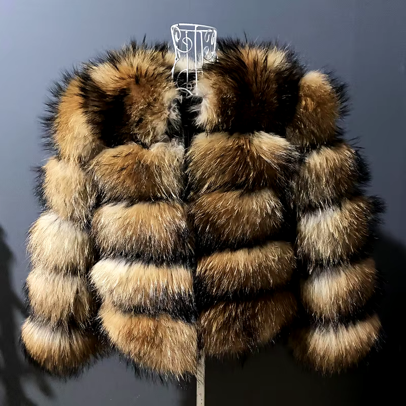 Classics Short fox fur coat WG-50/50 - WGLUVF