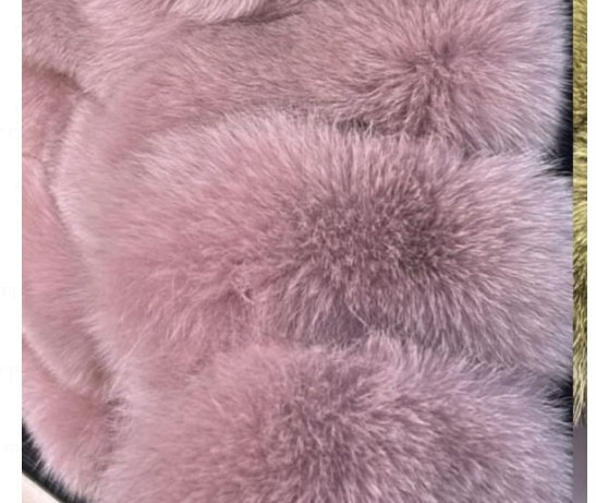 Classics Short fox fur coat WG-50/50 - WGLUVF