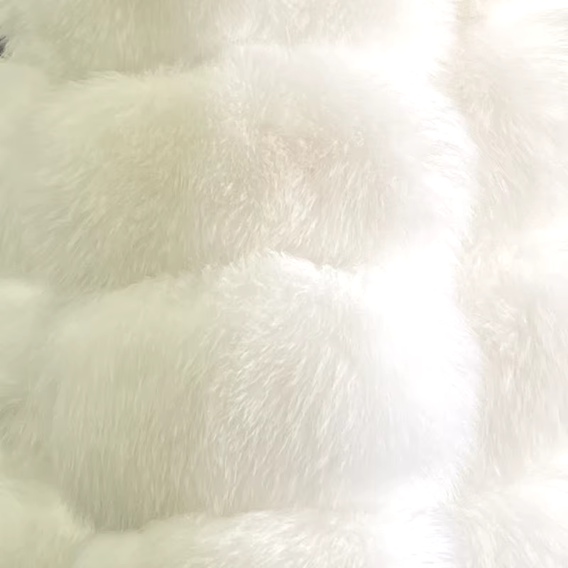 Large size ladies winter fox fur jacket long sleeve winter jacket ladies real fox fur coat leather jacket - WGLUVF