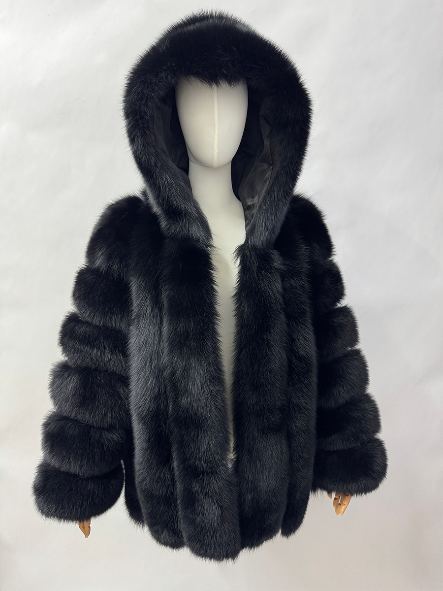 Fox vertical hooded jacket - WGLUVF