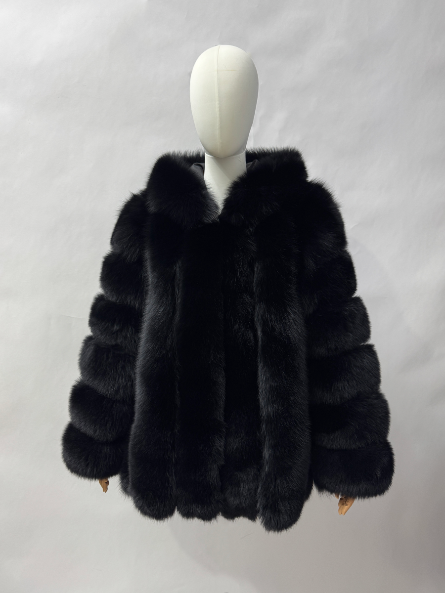 Fox vertical hooded jacket - WGLUVF