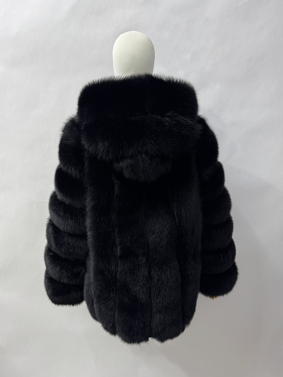 Fox vertical hooded jacket - WGLUVF