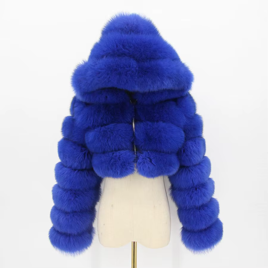 Fox short long sleeved hat jacket - WGLUVF