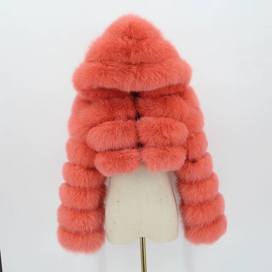 Fox short long sleeved hat jacket - WGLUVF