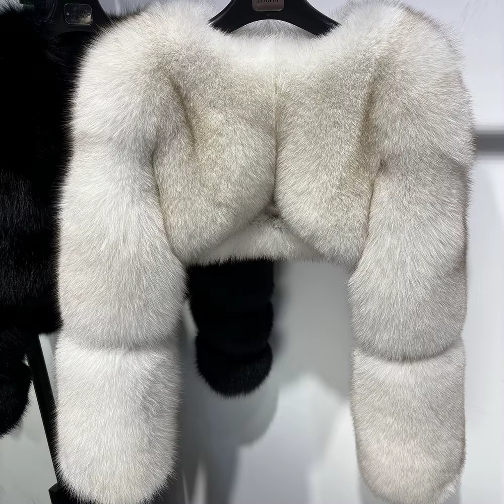 Fox Short Women's Top FUR COAT FUR COAT - WGLUVF