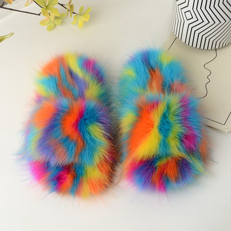 Spicy girl's hairy casual shoes - WGLUVF