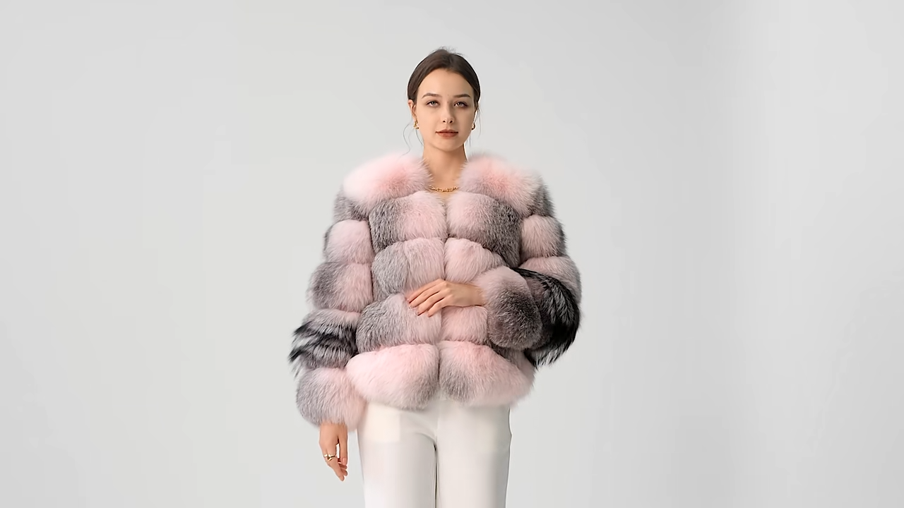 Cross Fox Luxury Coat - WGLUVF