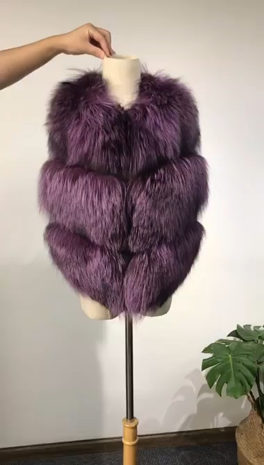 Silver Fox Short Vest - WGLUVF