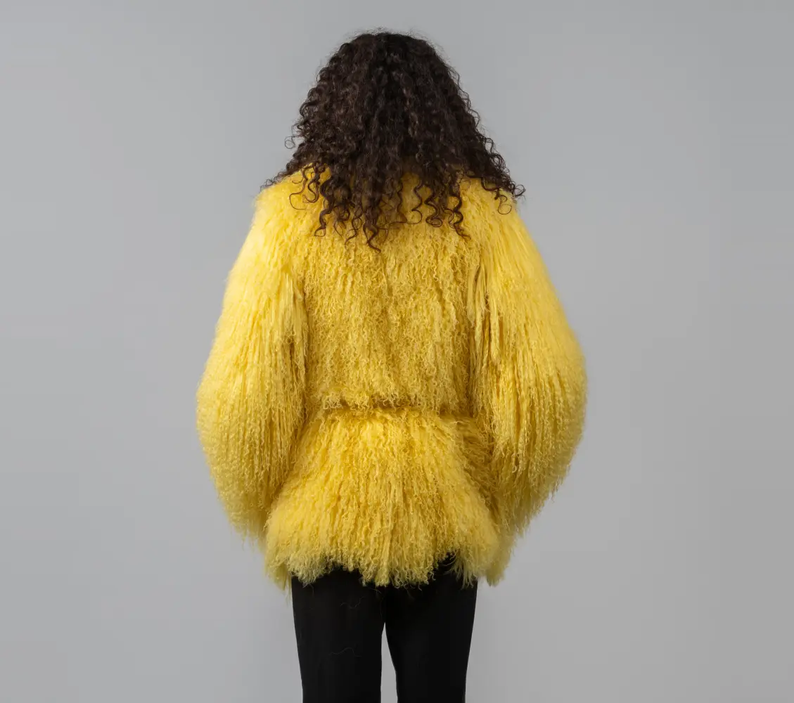 Mongolian sheepskin jacket adjustment - WGLUVF