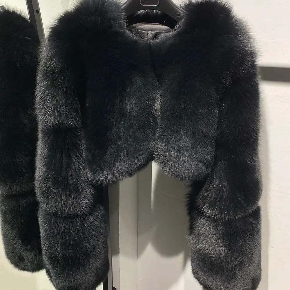 Fox Short Women's Top FUR COAT FUR COAT - WGLUVF