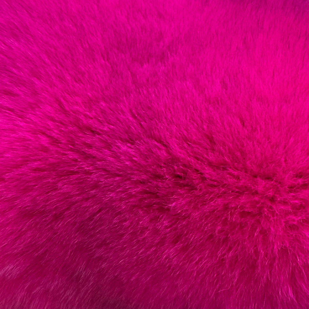 Long hooded real fox fur coat for luxurious winter warmth - WGLUVF