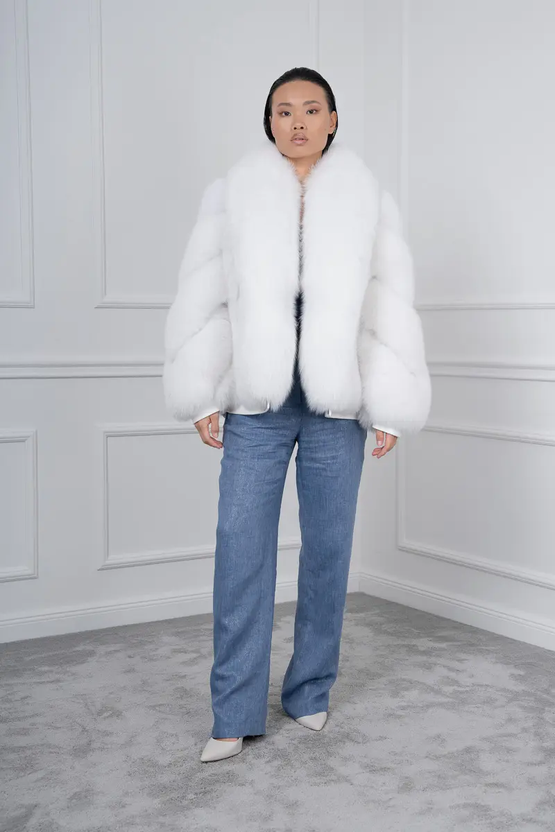 White Fox Short Jacket - WGLUVF