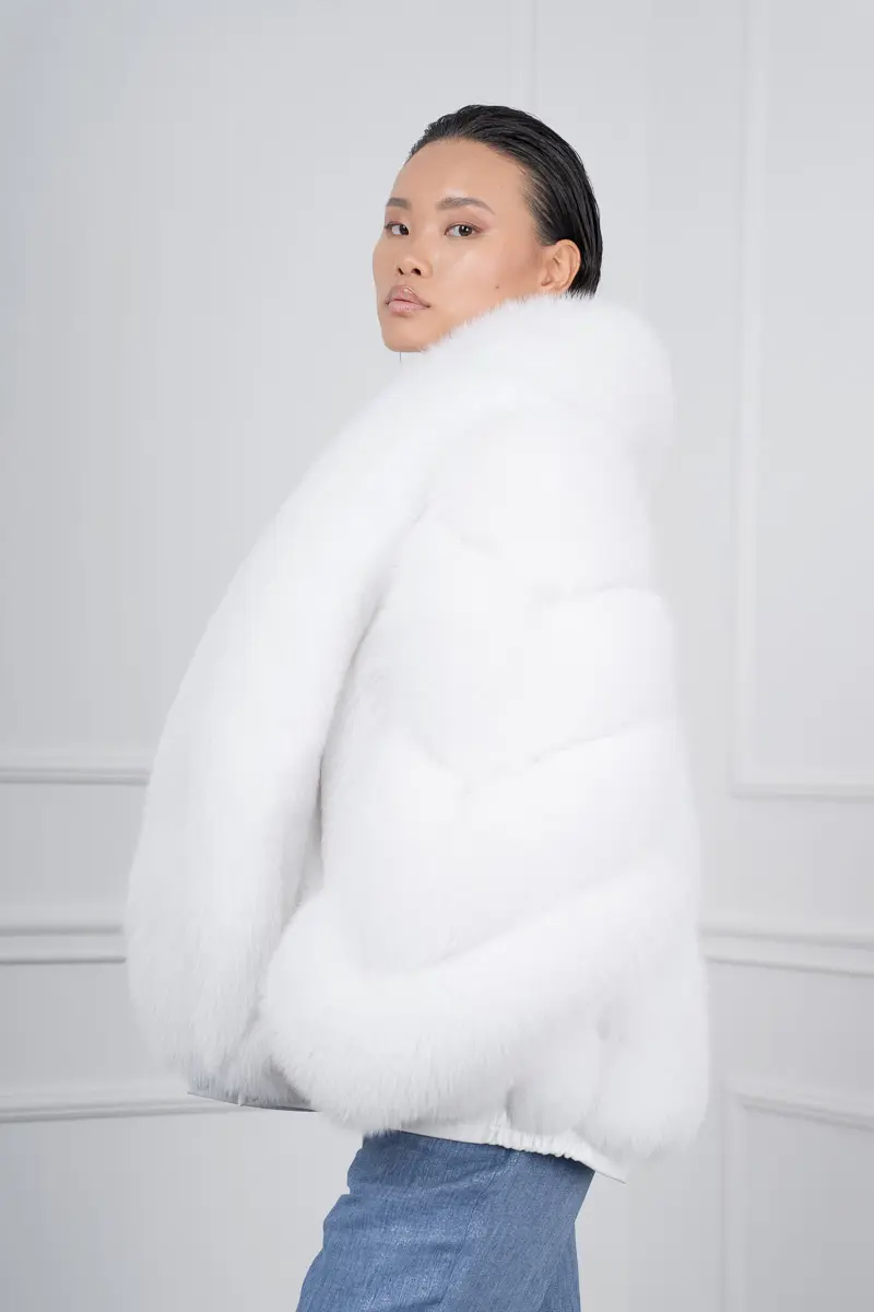 White Fox Short Jacket - WGLUVF