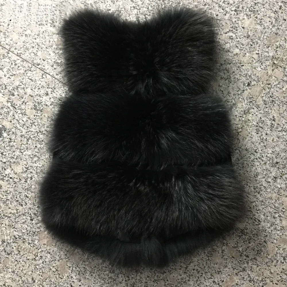 Raccoon fur vsst short 3 rows 45cm WG-racoon45/3 - WGLUVF