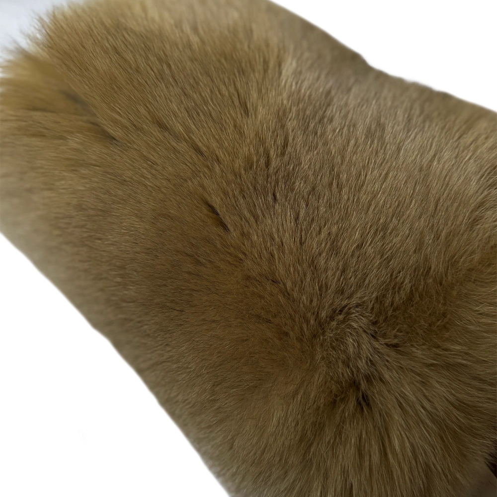 Standard length  fox real fur vest new 5-row style vest WG-5-row/70 - WGLUVF