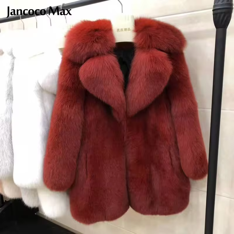 Whole leather fur coat - WGLUVF