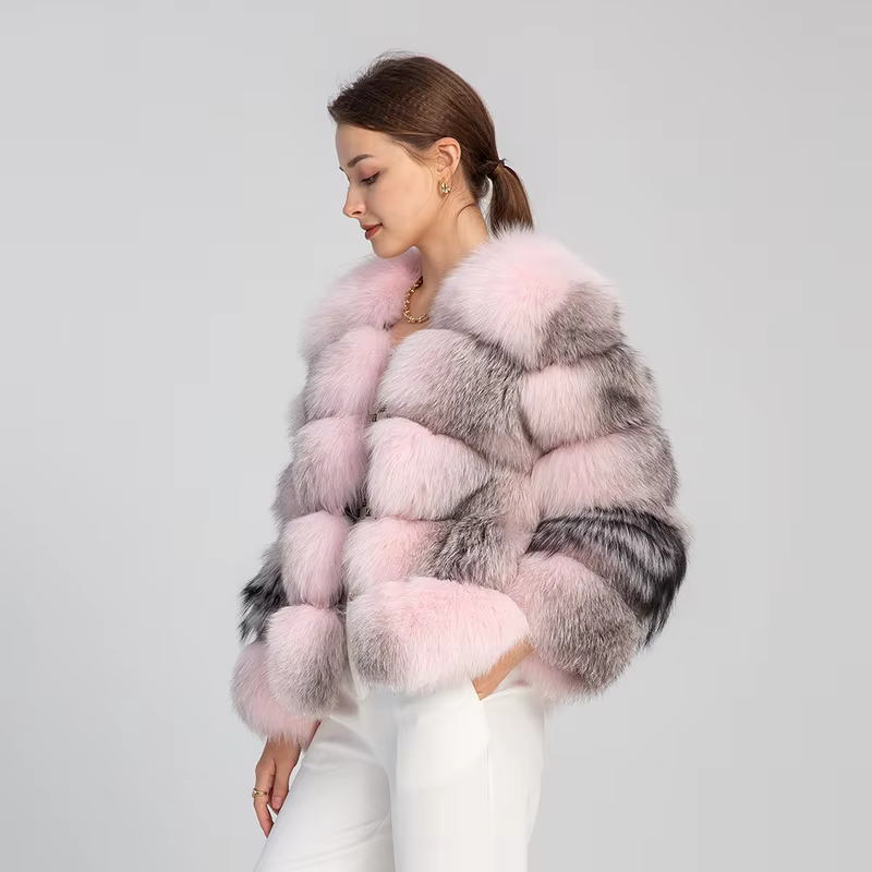 Cross Fox Luxury Coat - WGLUVF