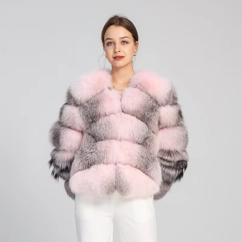 Cross Fox Luxury Coat - WGLUVF