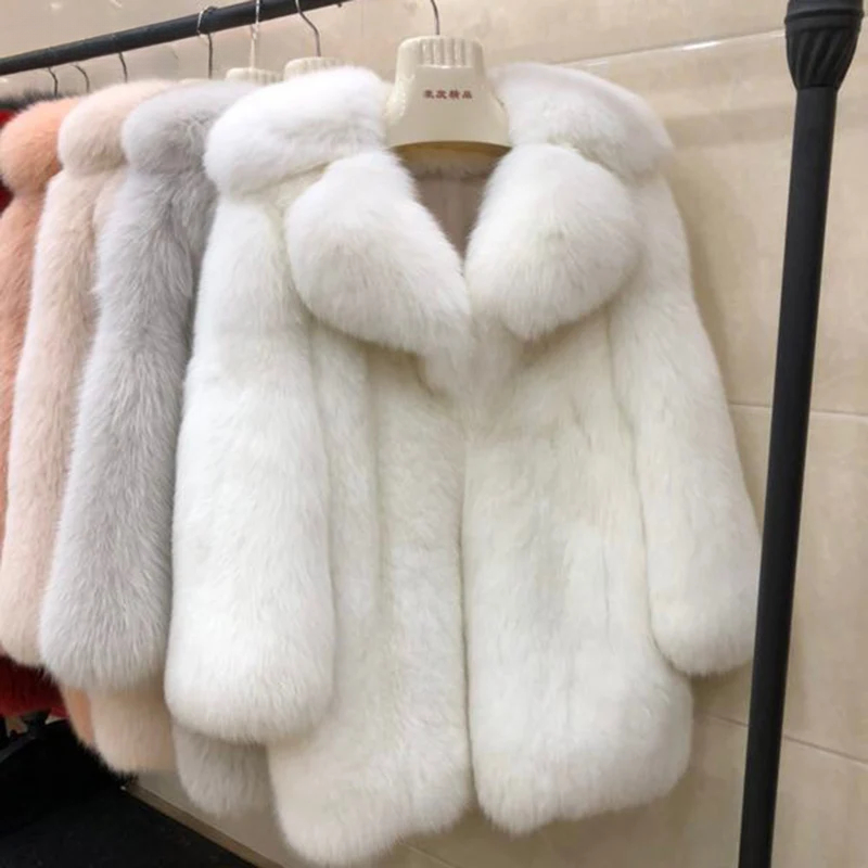 Whole leather fur coat - WGLUVF