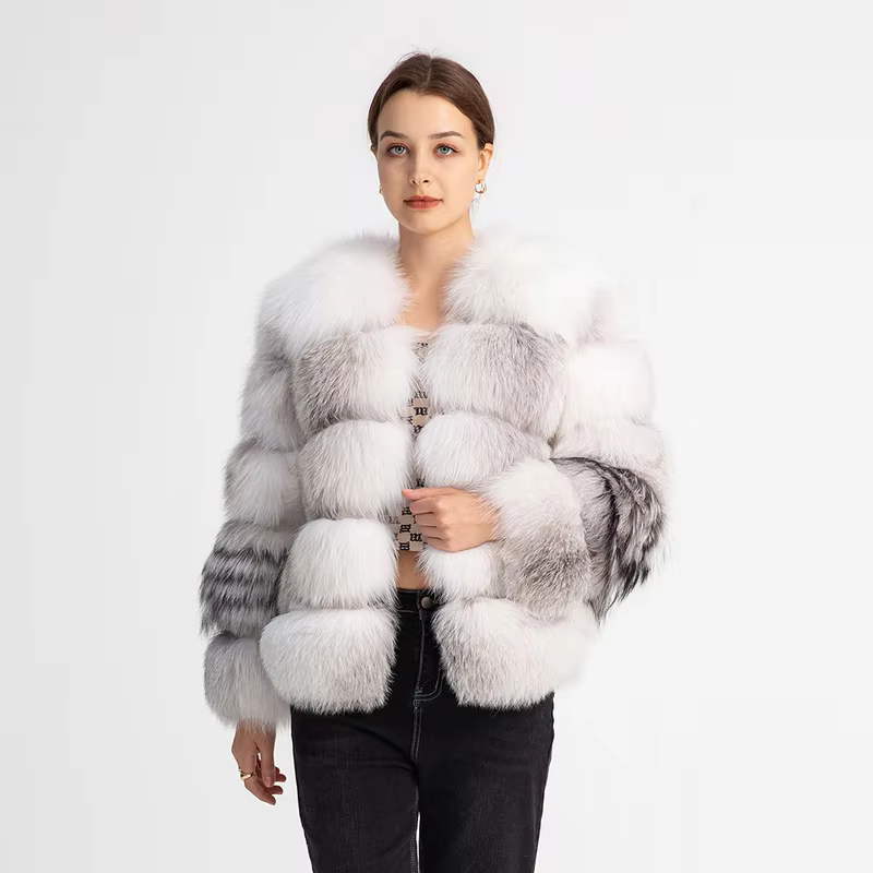 Cross Fox Luxury Coat - WGLUVF