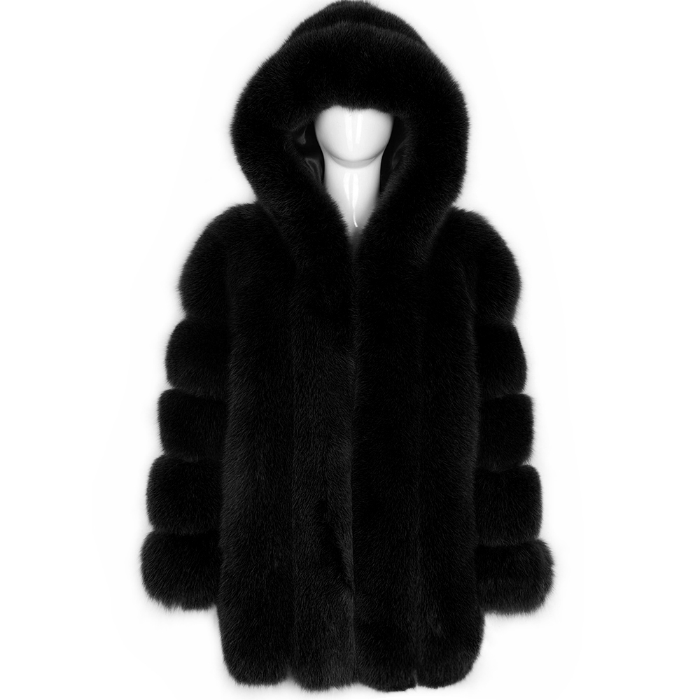 Fox vertical hooded jacket - WGLUVF