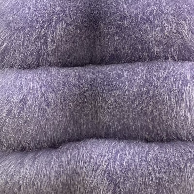 Winter women's Jacket Real Fox fur coat Stand Collar high street Coat real Fox Fur jackets women's coats in promotion WGLUVF FUR - WGLUVF