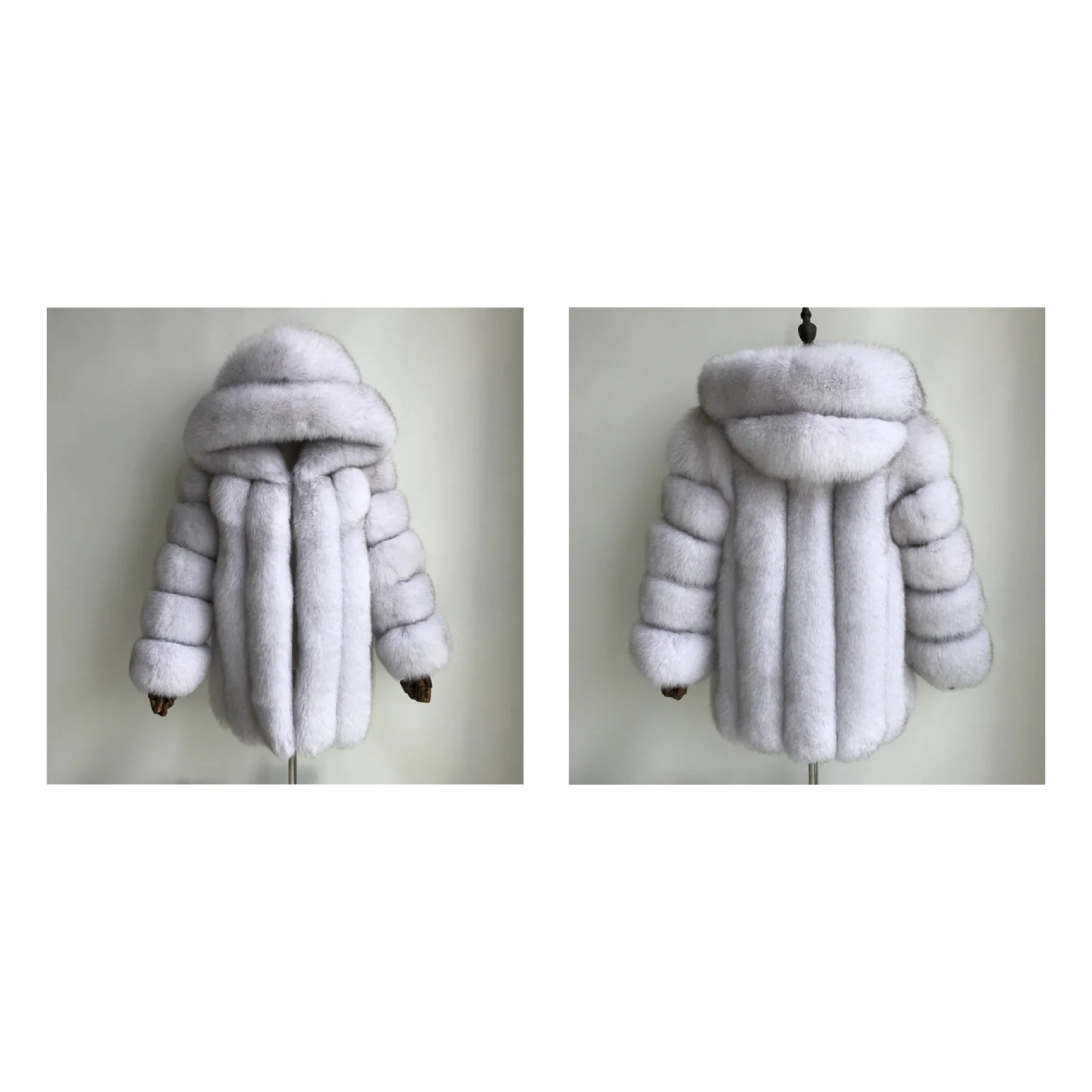 Fox vertical hooded jacket - WGLUVF