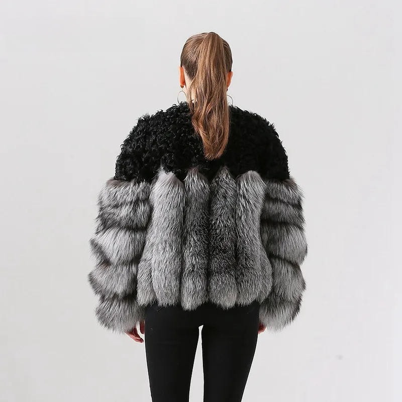 Mongolian wool+silver fox - WGLUVF