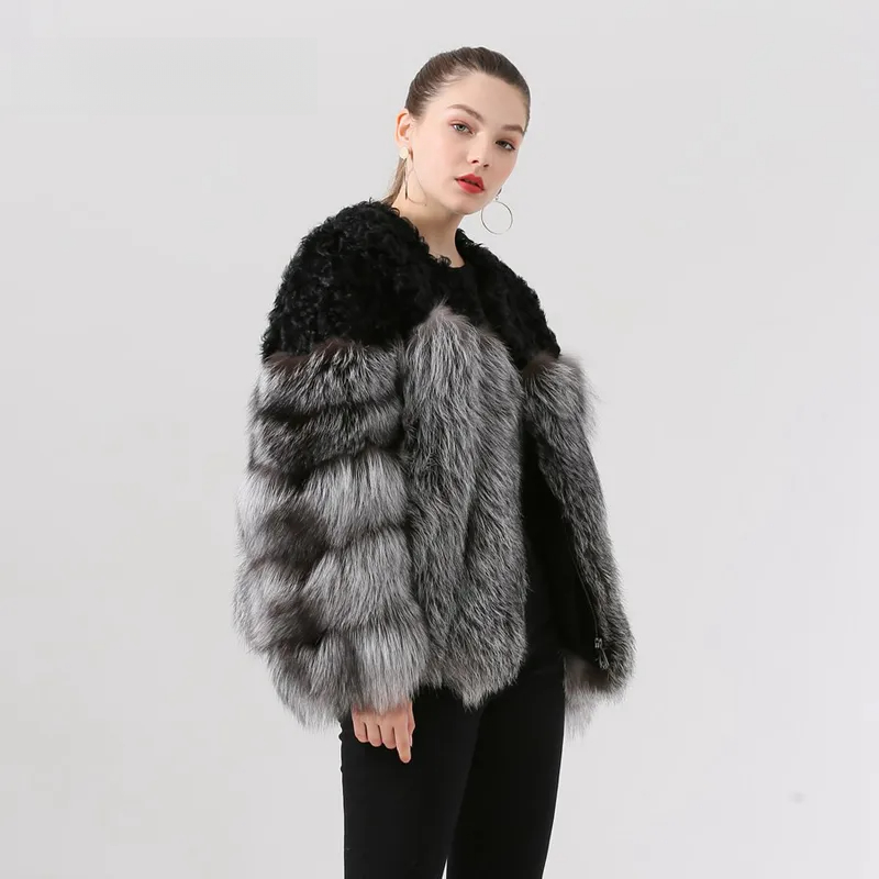 Mongolian wool+silver fox - WGLUVF