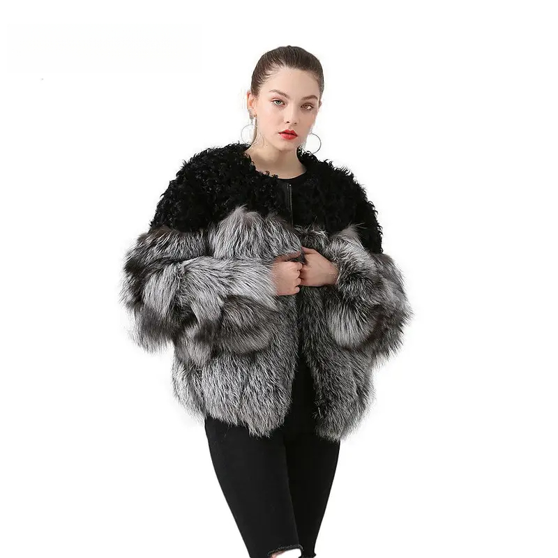 Mongolian wool+silver fox - WGLUVF