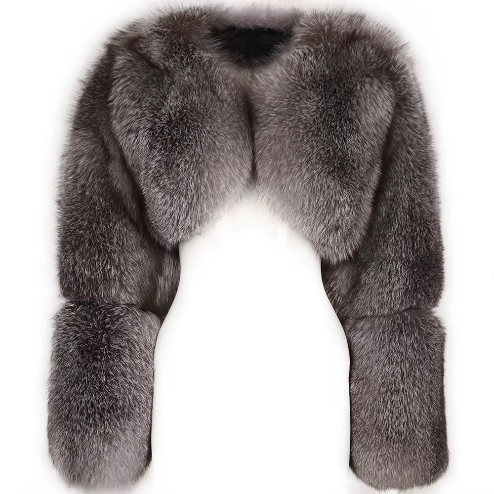 Fox Short Women's Top FUR COAT FUR COAT - WGLUVF