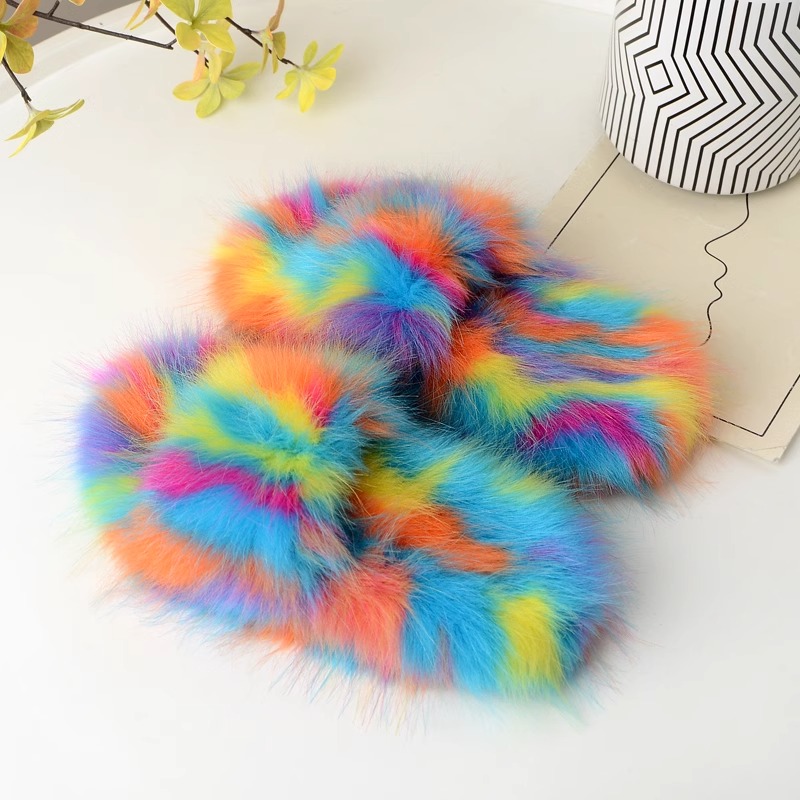 Spicy girl's hairy casual shoes - WGLUVF