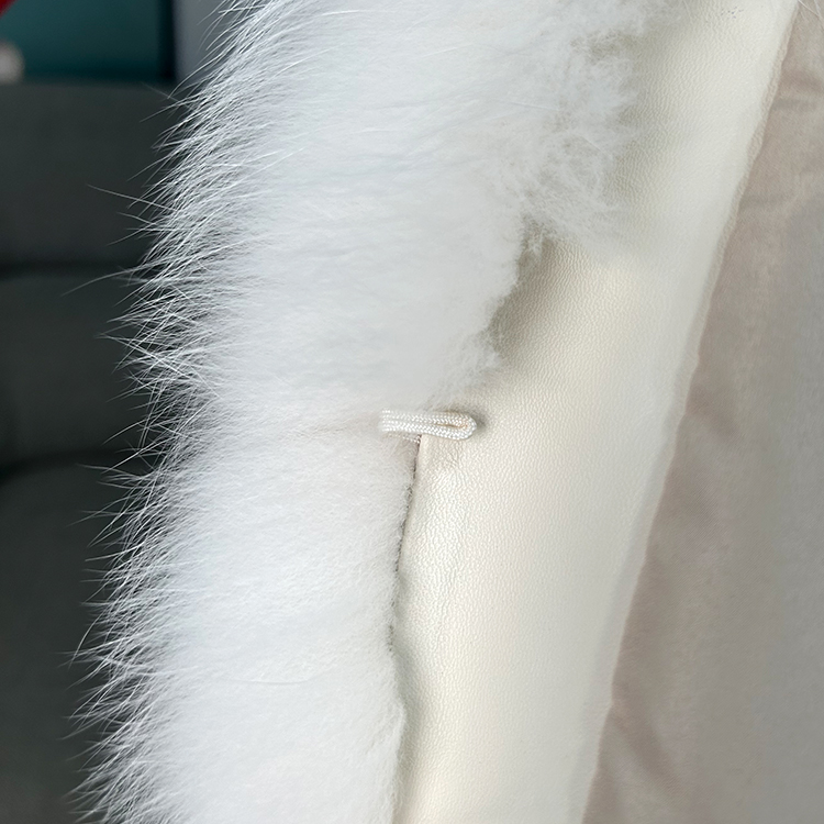 Princess Series - Short Butterfly Princess Fox Fur Vest - WGLUVF