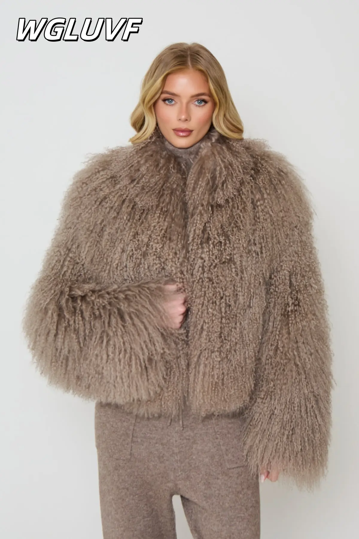 Mongolian Warm Wool Jacket - WGLUVF