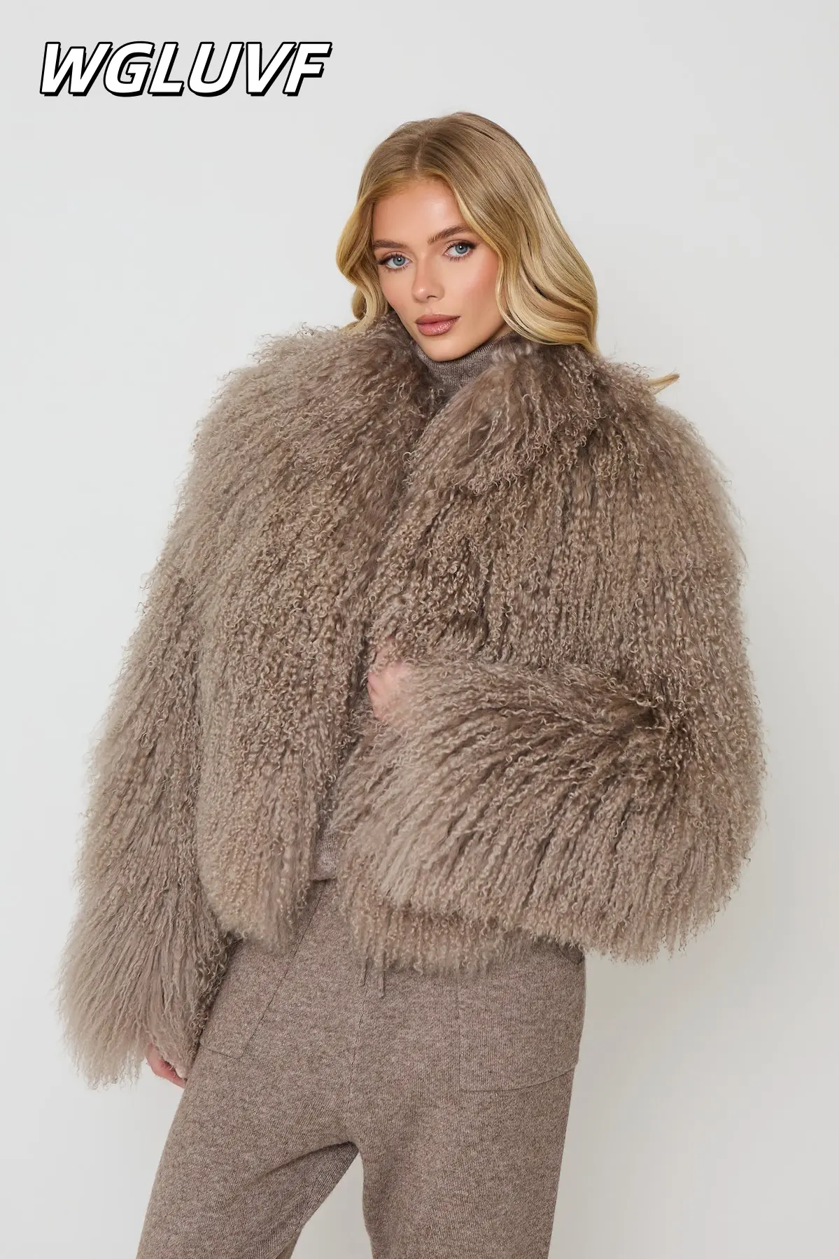 Mongolian Warm Wool Jacket - WGLUVF