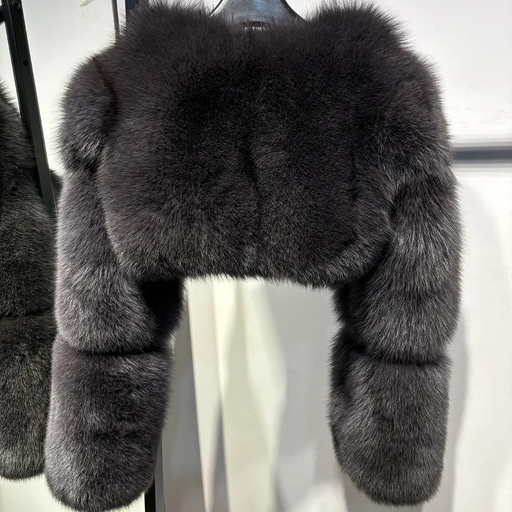 Fox Short Women's Top FUR COAT FUR COAT - WGLUVF