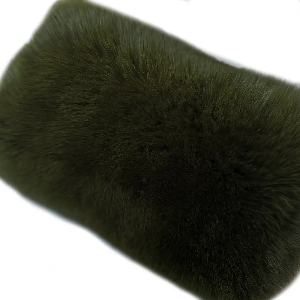 High quality fox fur long vest for women - WGLUVF