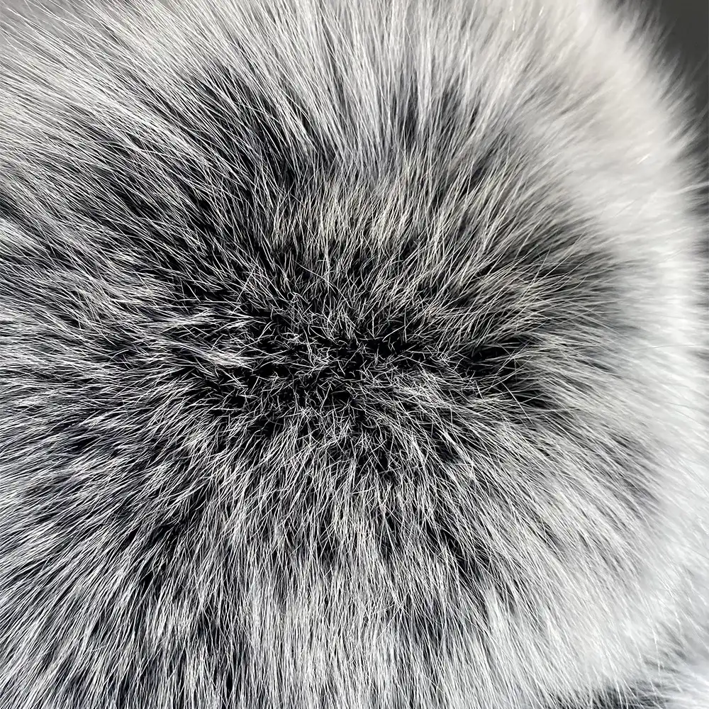 High quality fox fur long vest for women - WGLUVF