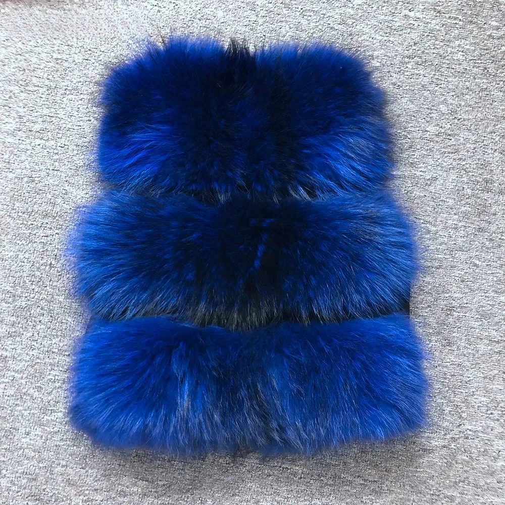 Raccoon fur vsst short 3 rows 45cm WG-racoon45/3 - WGLUVF