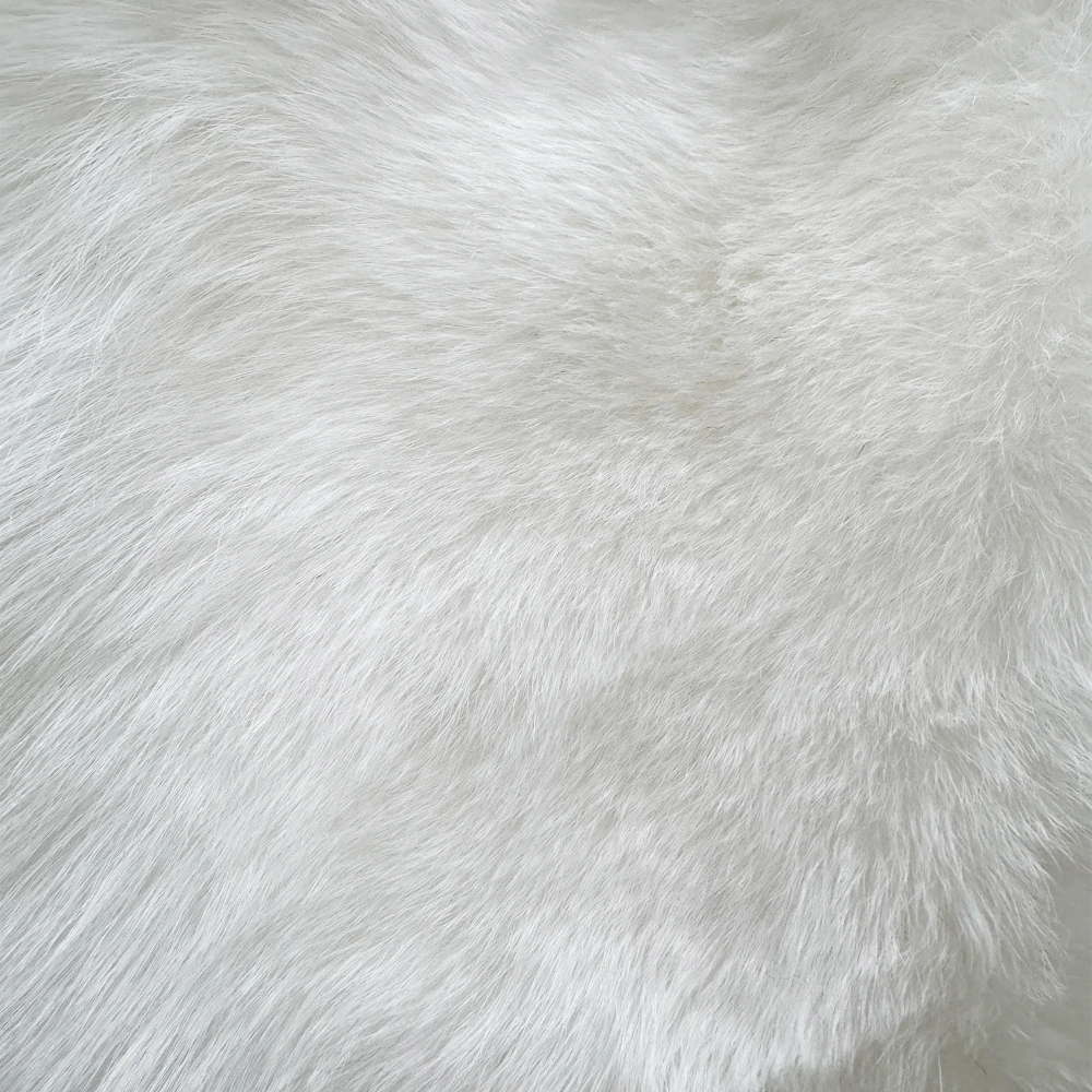 Standard length diagonal fox fur vest - WGLUVF