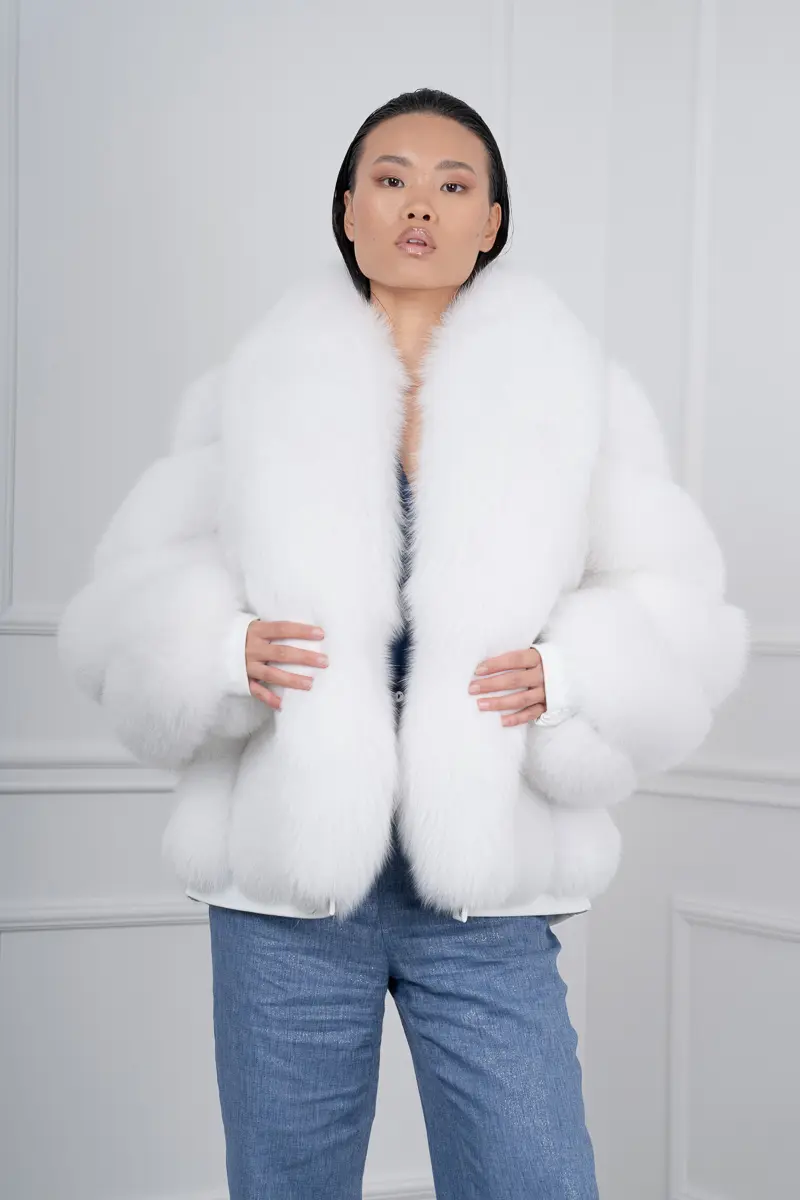 White Fox Short Jacket - WGLUVF