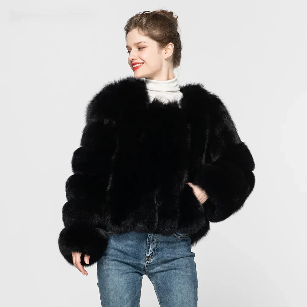 Vertical style of fox coat - WGLUVF